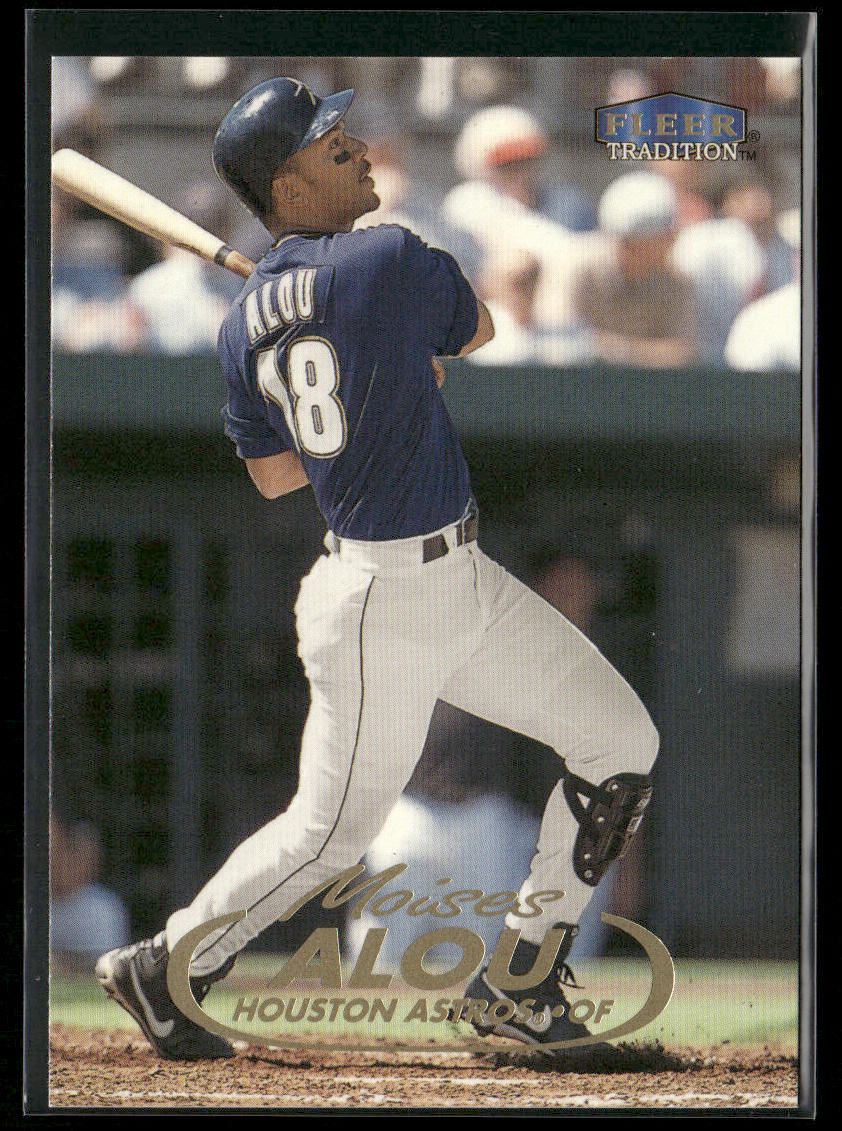 Moises Alou 1998 Fleer Tradition #367 Houston Astros front