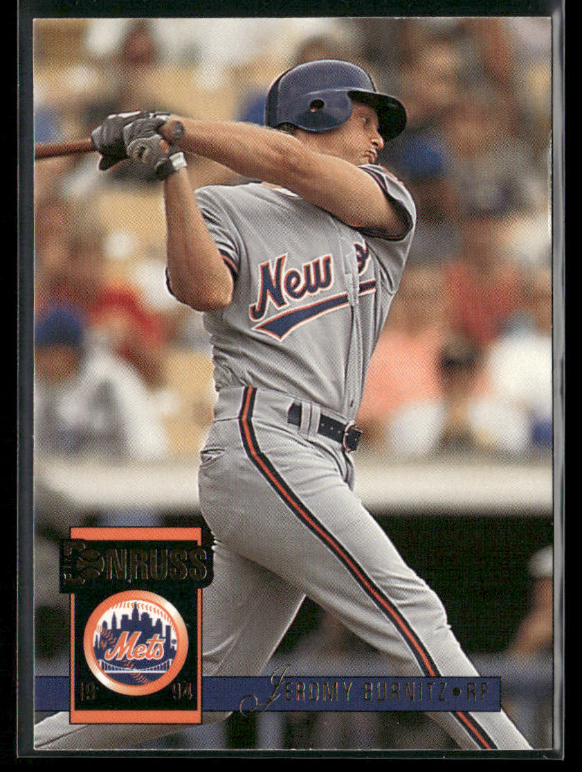 Jeromy Burnitz 1994 Donruss #575 New York Mets