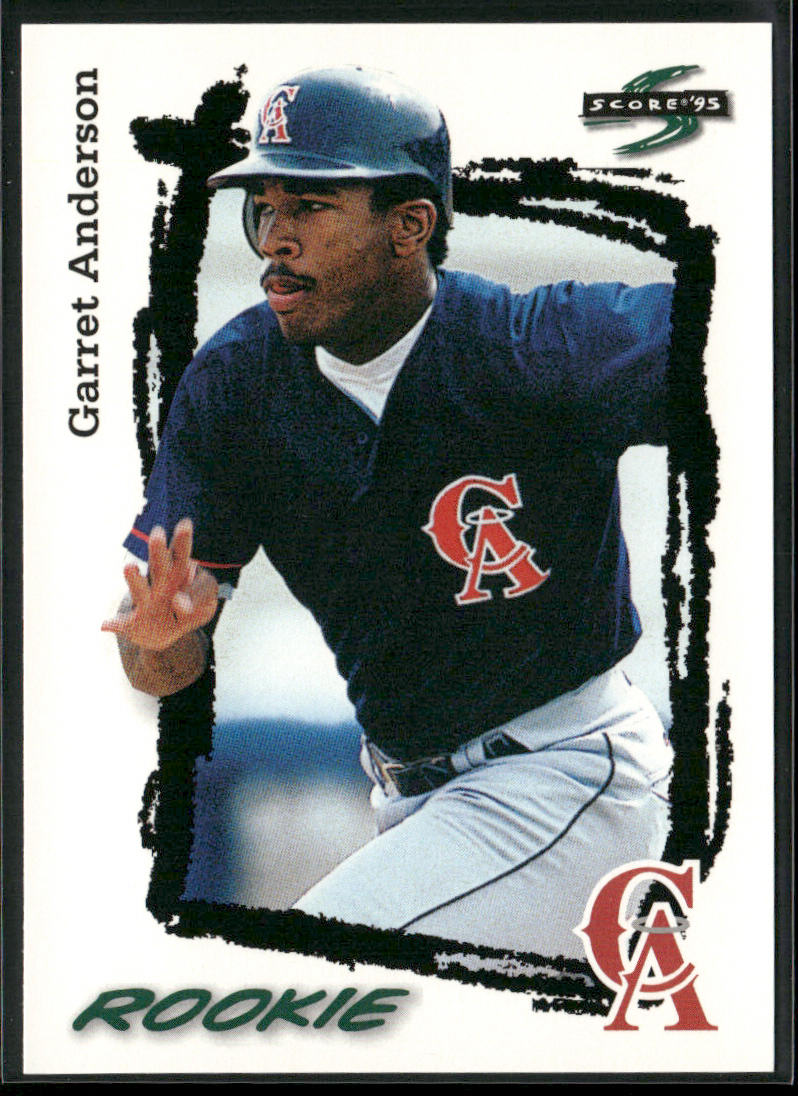 Garret Anderson 1995 Score #310 California Angels