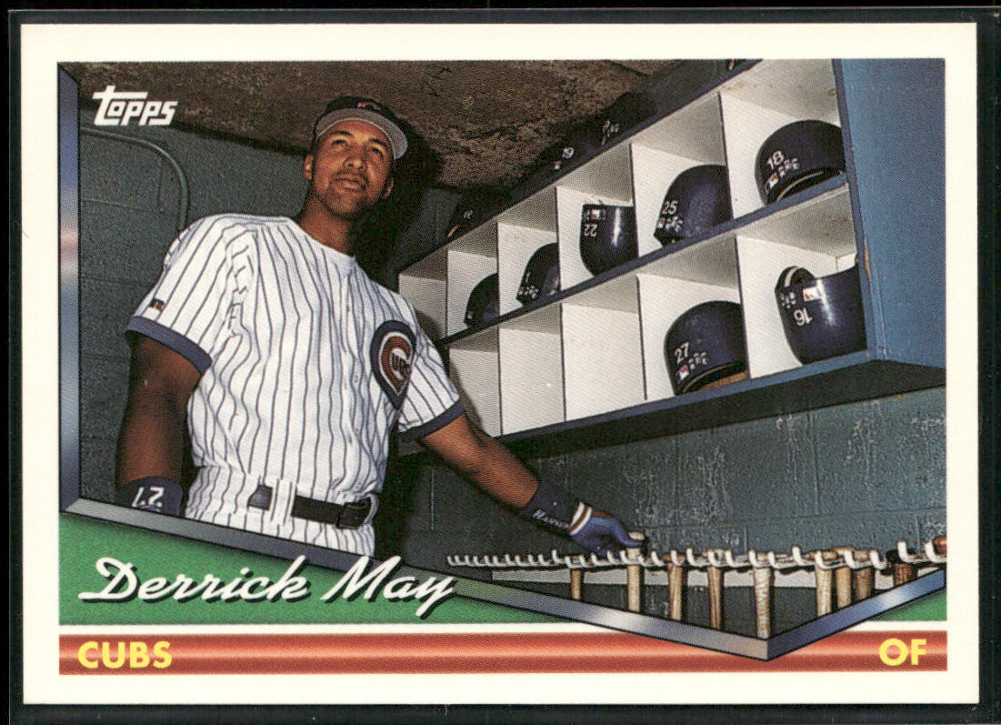 Derrick May 1994 Topps #6b Chicago Cubs