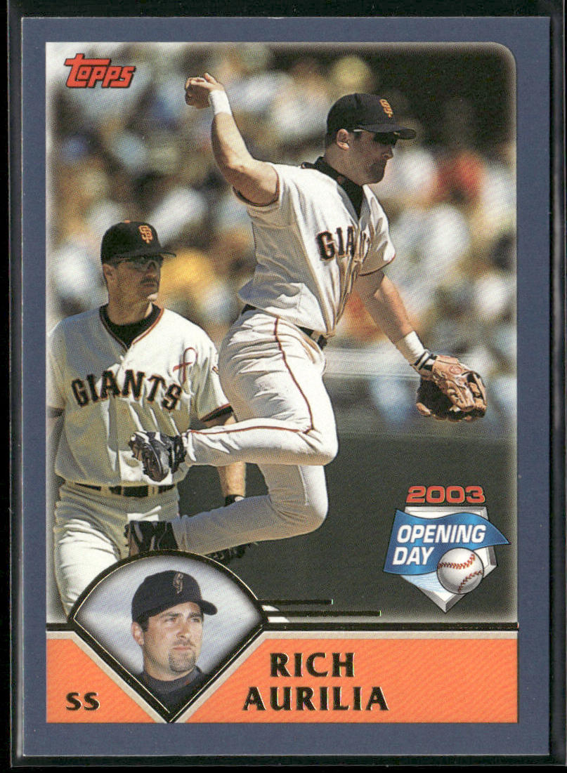Rich Aurilia 2003 Topps Opening Day #60 San Francisco Giants