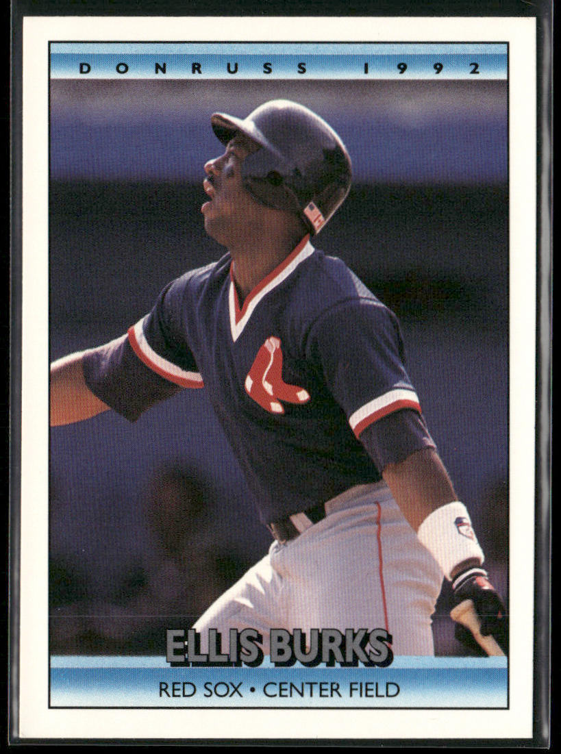 Ellis Burks 1992 Donruss #234 Boston Red Sox front