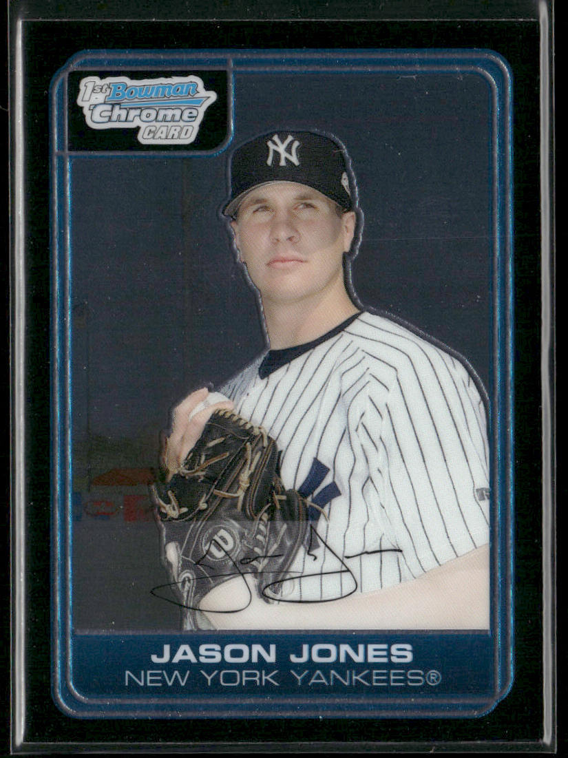 Jason Jones 2006 Bowman Chrome Prospects #BC71 New York Yankees