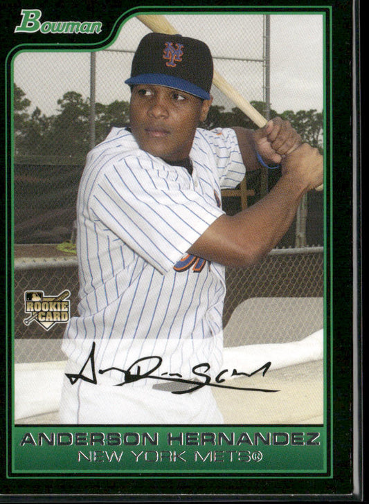Anderson Hernandez 2006 Bowman #201 New York Mets