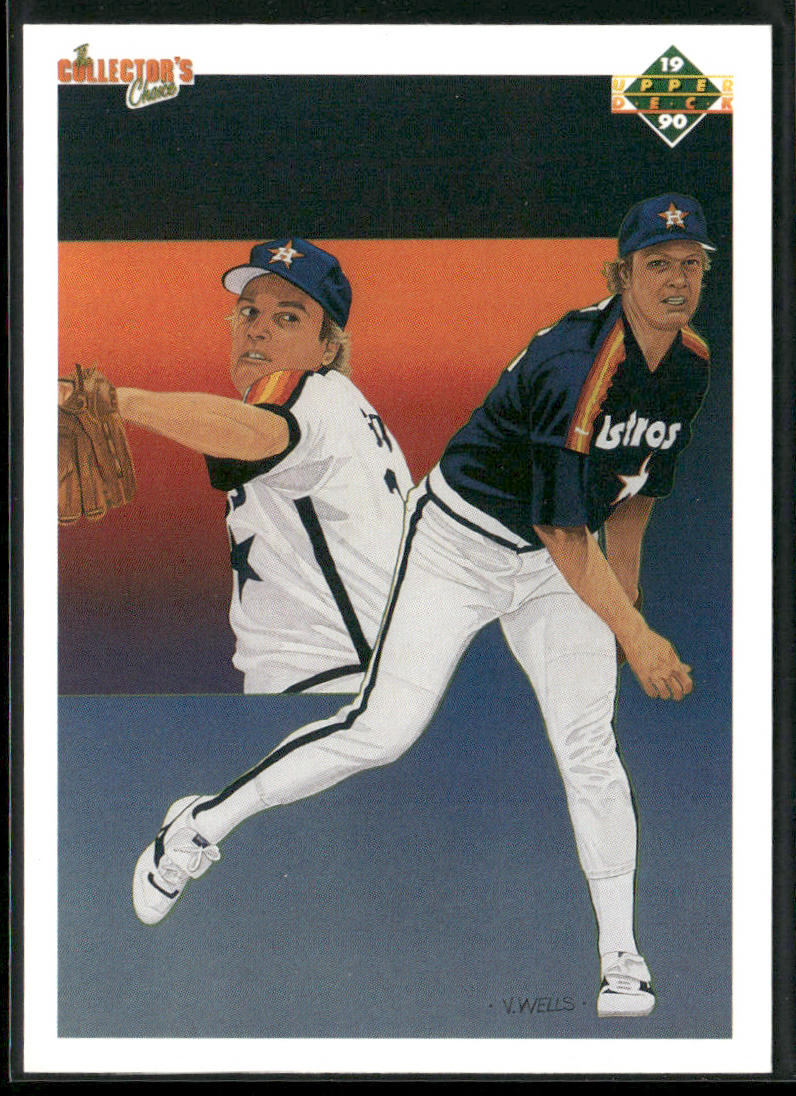 Mike Scott 1990 Upper Deck #88 Houston Astros