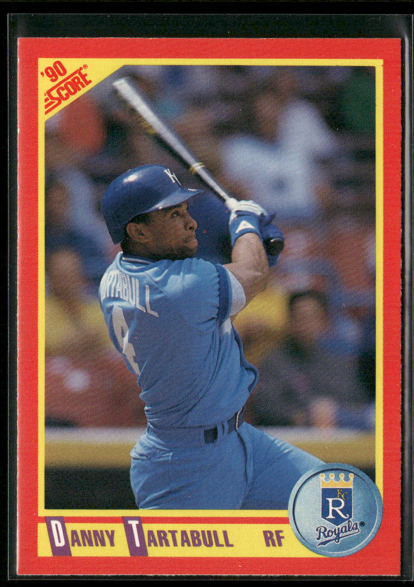 Danny Tartabull 1990 Score #244 Kansas City Royals