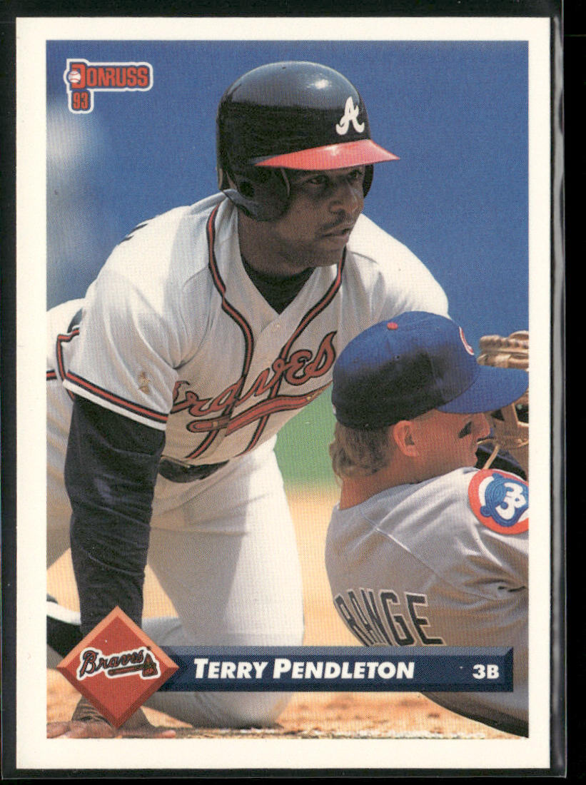 Terry Pendleton 1993 Donruss #234 Atlanta Braves front