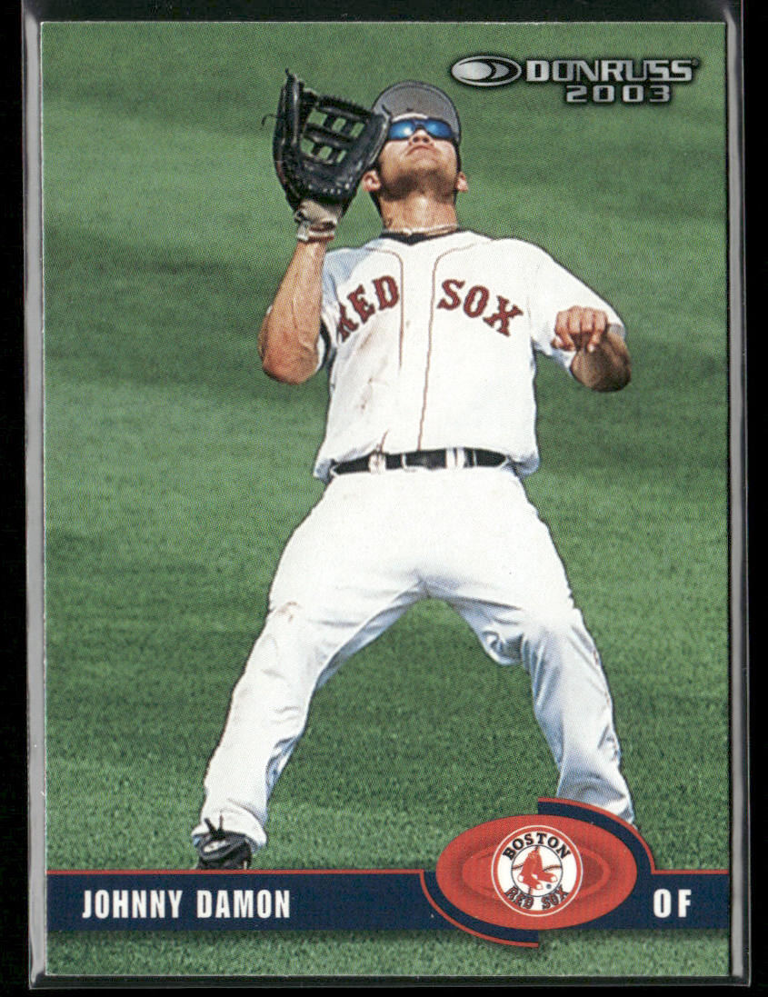 Johnny Damon 2003 Donruss #100 Boston Red Sox