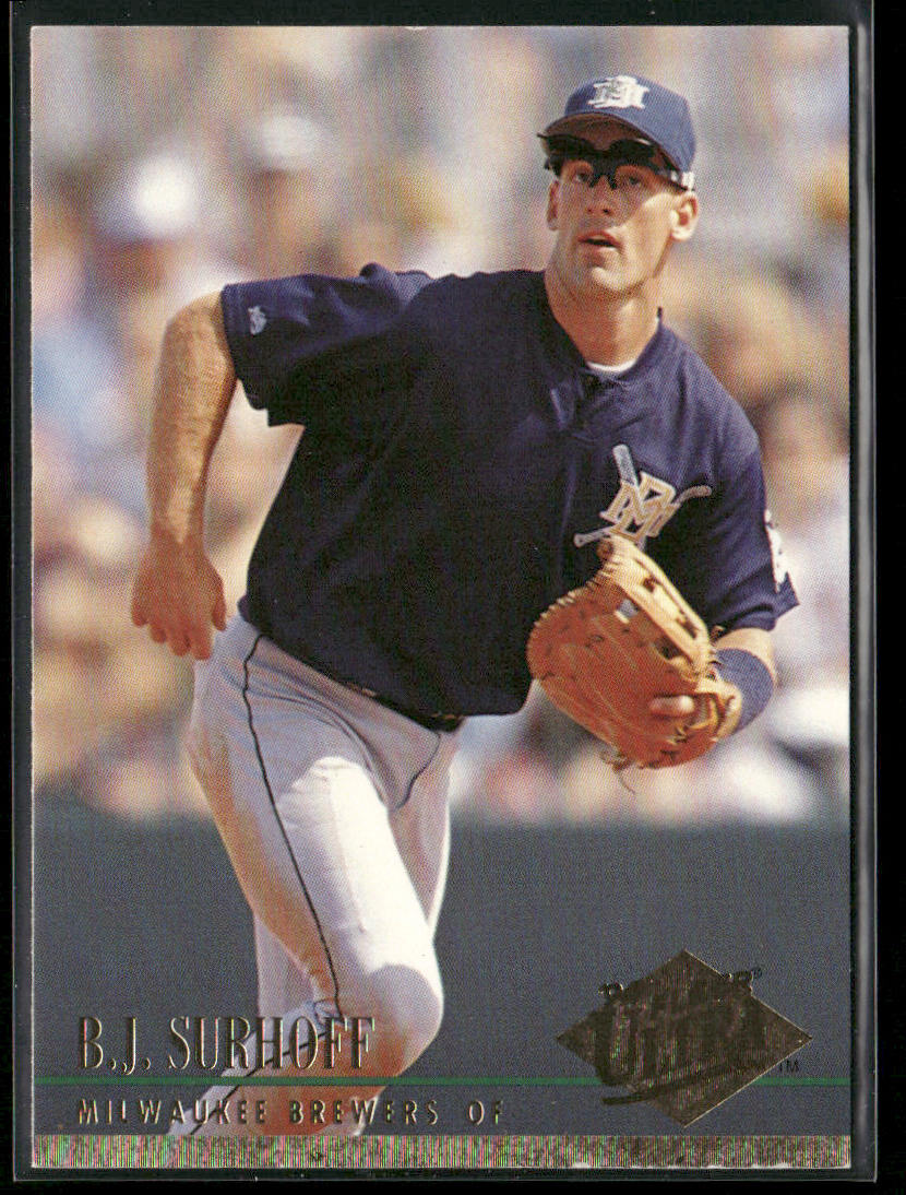 B.J. Surhoff 1994 Ultra #379 Milwaukee Brewers