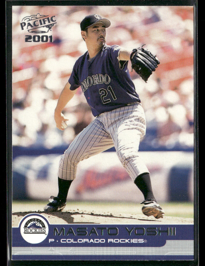 Masato Yoshii 2001 Pacific #148 Colorado Rockies