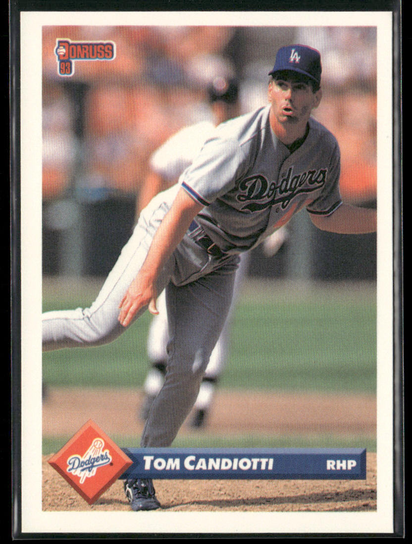 Tom Candiotti 1993 Donruss #142 Los Angeles Dodgers front
