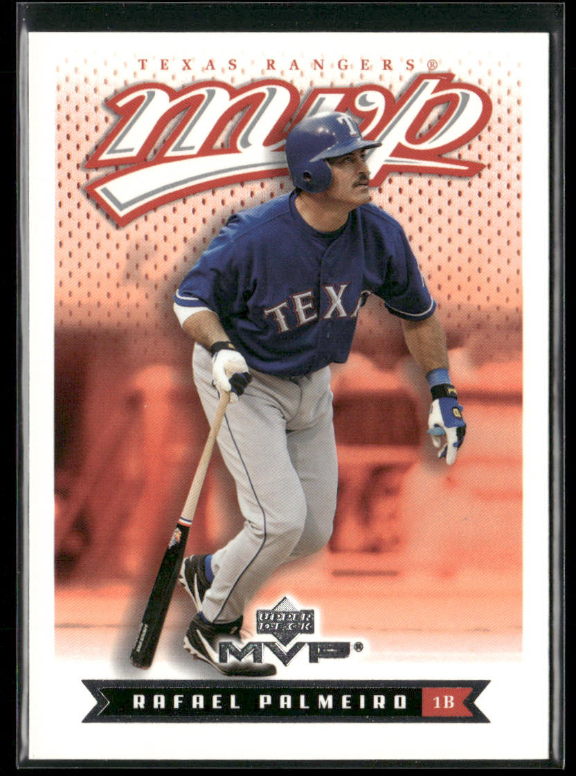 Rafael Palmeiro 2003 Upper Deck MVP #207 Texas Rangers