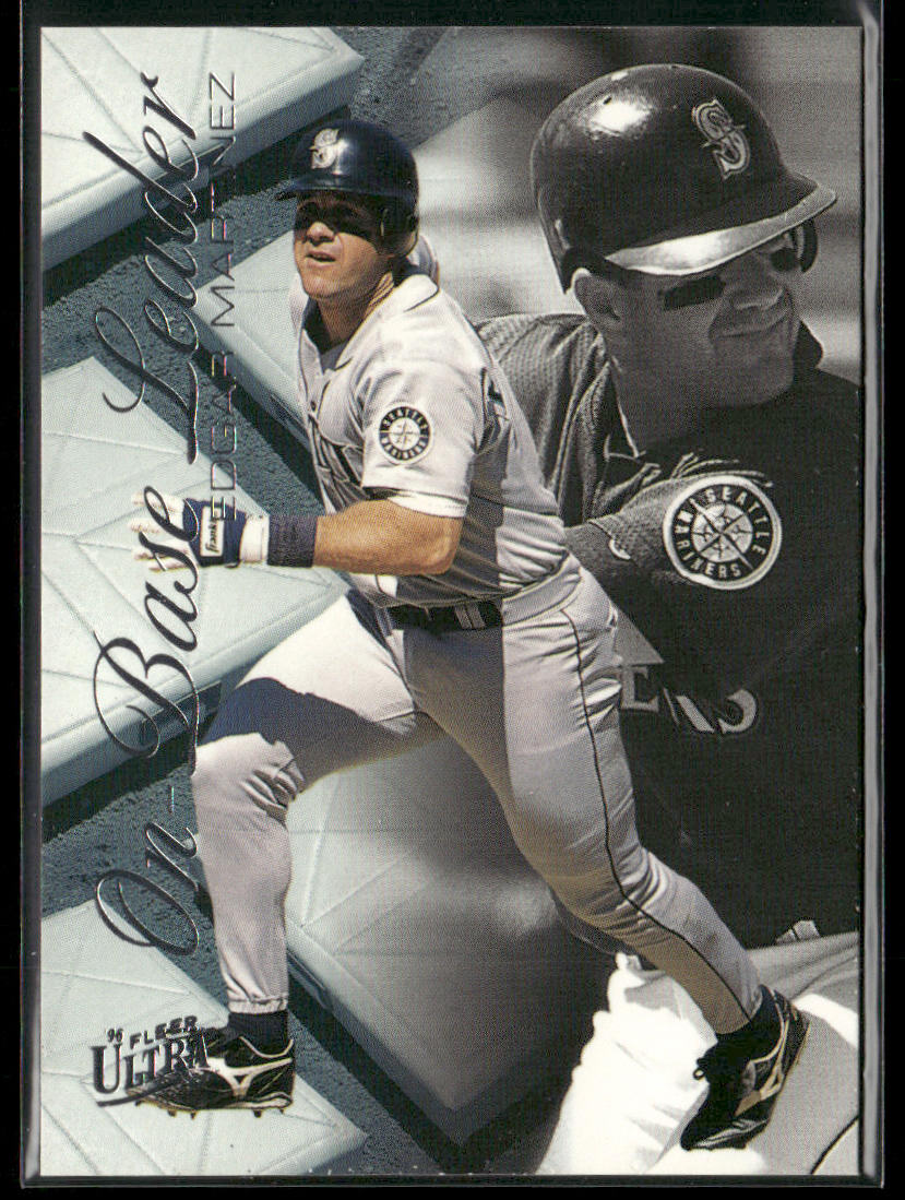 Edgar Martinez 1996 Ultra On-Base Leaders #6 Seattle Mariners
