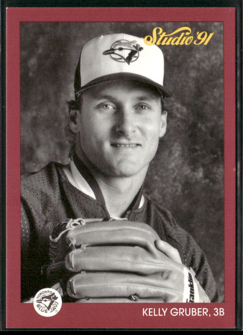 Kelly Gruber 1991 Studio #135 Toronto Blue Jays front