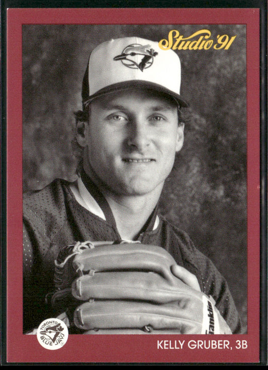 Kelly Gruber 1991 Studio #135 Toronto Blue Jays front