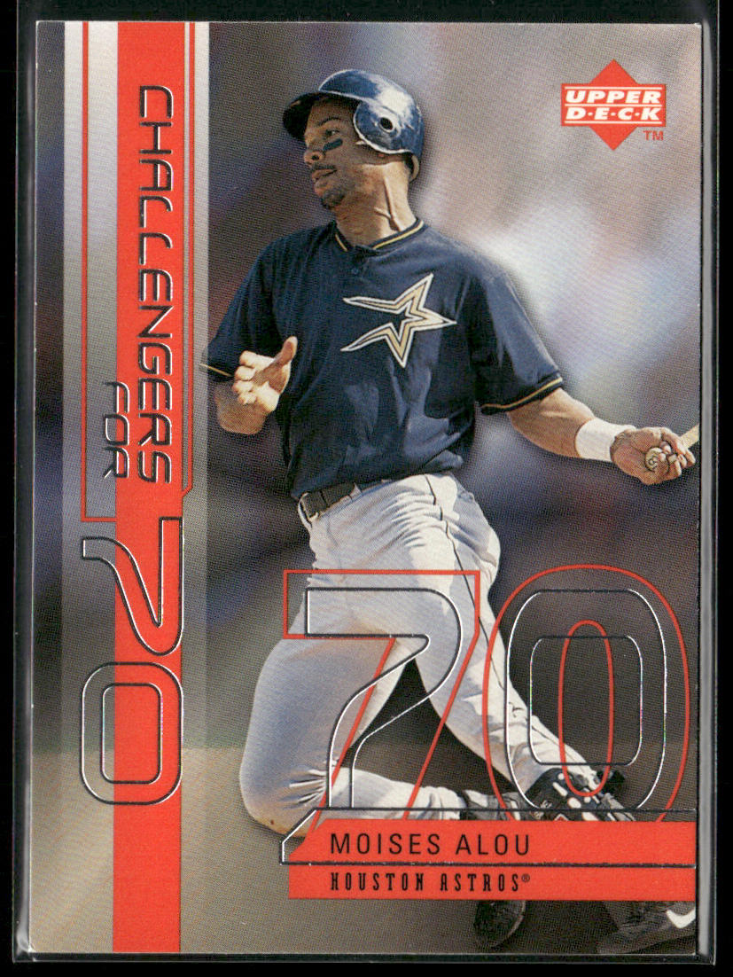 Moises Alou 1999 Upper Deck Challengers for 70 #C17 Houston Astros
