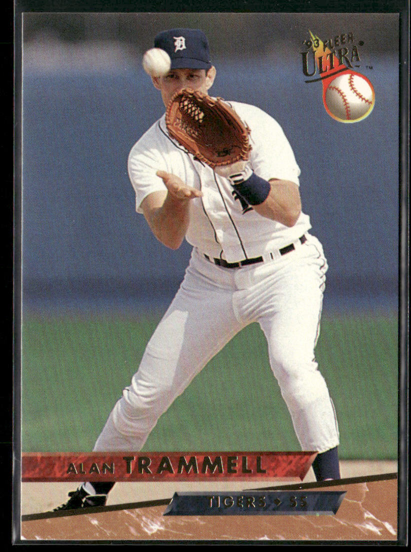 Alan Trammell 1993 Ultra #204 Detroit Tigers