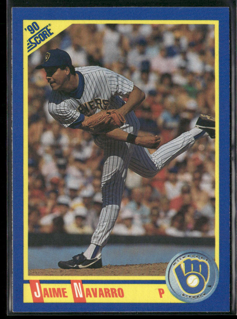 Jaime Navarro 1990 Score #569 Milwaukee Brewers