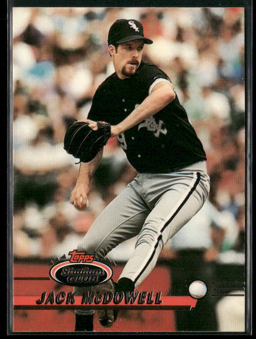 Jack McDowell 1993 Stadium Club #75 Chicago White Sox front
