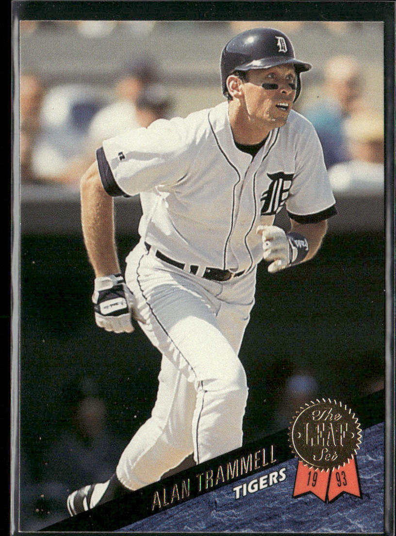 Alan Trammell 1993 Leaf #421 Detroit Tigers
