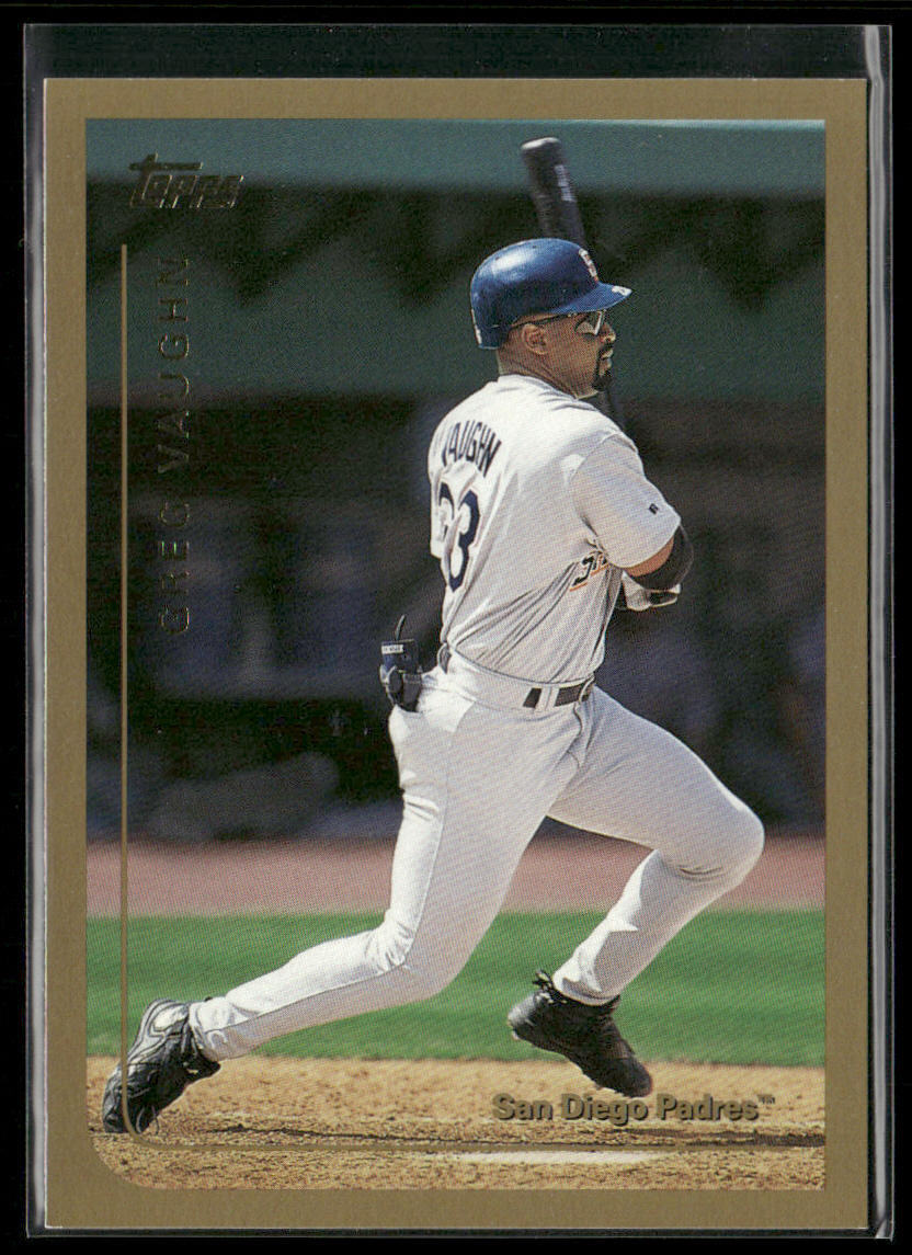 Greg Vaughn 1999 Topps Opening Day #55 San Diego Padres front