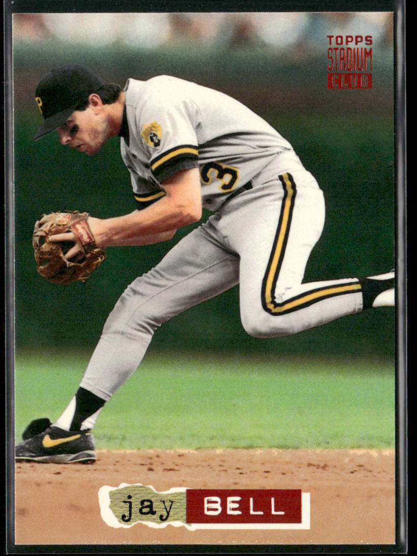 Jay Bell 1994 Stadium Club #18 Pittsburgh Pirates
