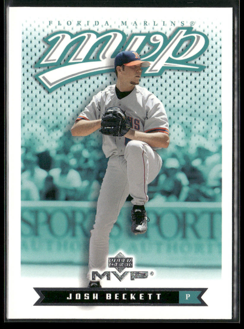 Josh Beckett 2003 Upper Deck MVP #84 Florida Marlins