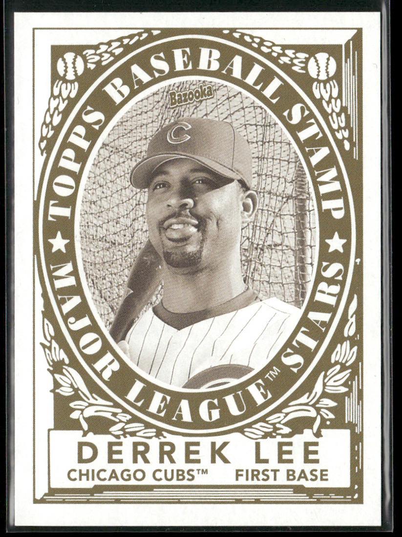 Derrek Lee 2006 Bazooka Stamps #15 Chicago Cubs