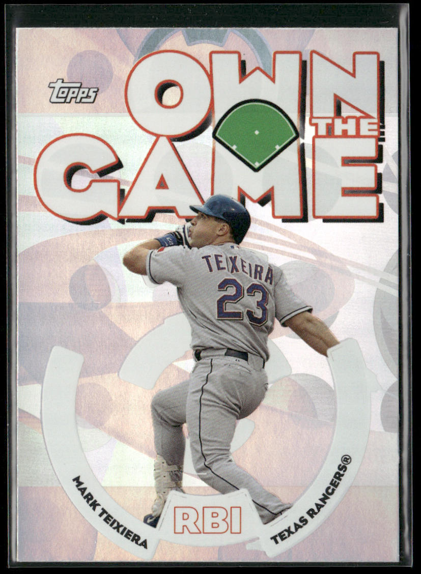 Mark Teixeira 2006 Topps Own the Game #OG15 Texas Rangers