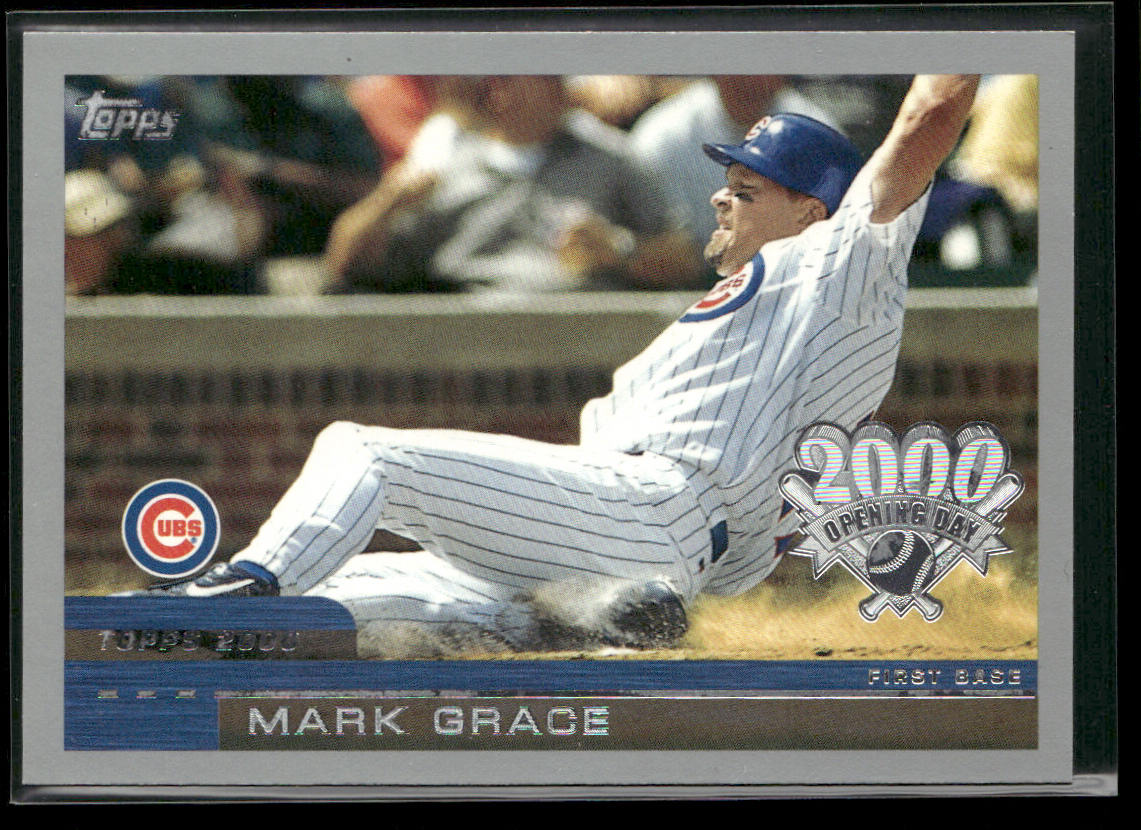 Mark Grace 2000 Topps Opening Day #13 Chicago Cubs front