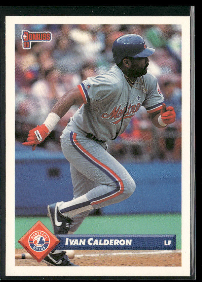 Ivan Calderon 1993 Donruss #196 Montreal Expos