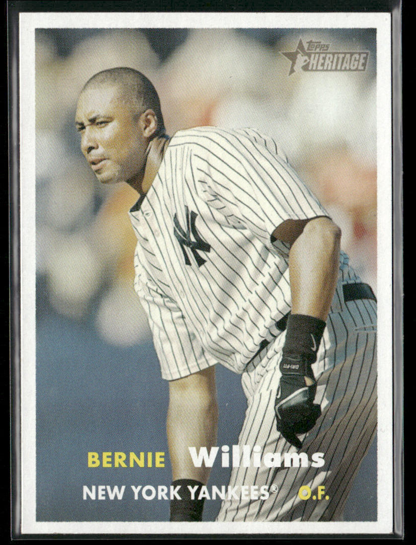 Bernie Williams 2006 Topps Heritage #51 New York Yankees