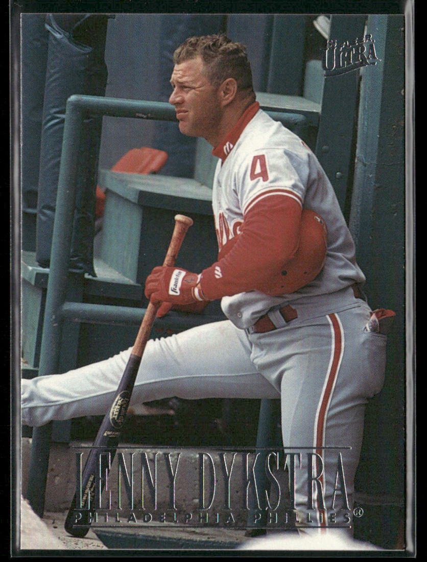 Lenny Dykstra 1996 Ultra #519 Philadelphia Phillies