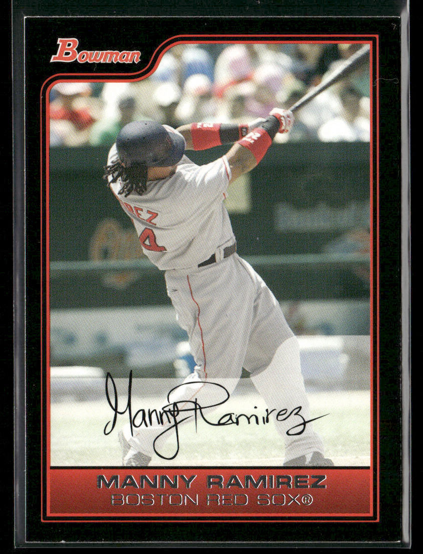 Manny Ramirez 2006 Bowman #168 Boston Red Sox