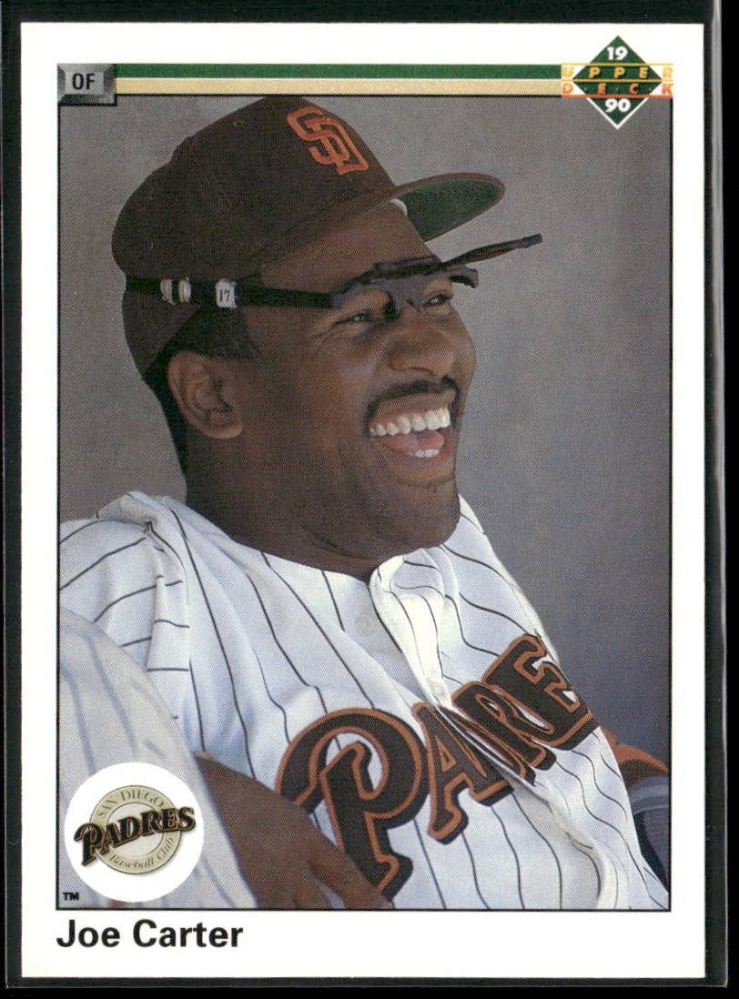 Joe Carter 1990 Upper Deck #754 San Diego Padres