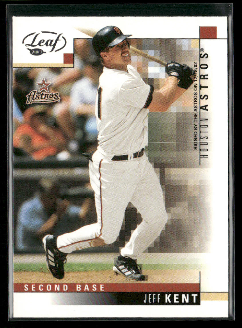 Jeff Kent 2003 Leaf #237 Houston Astros