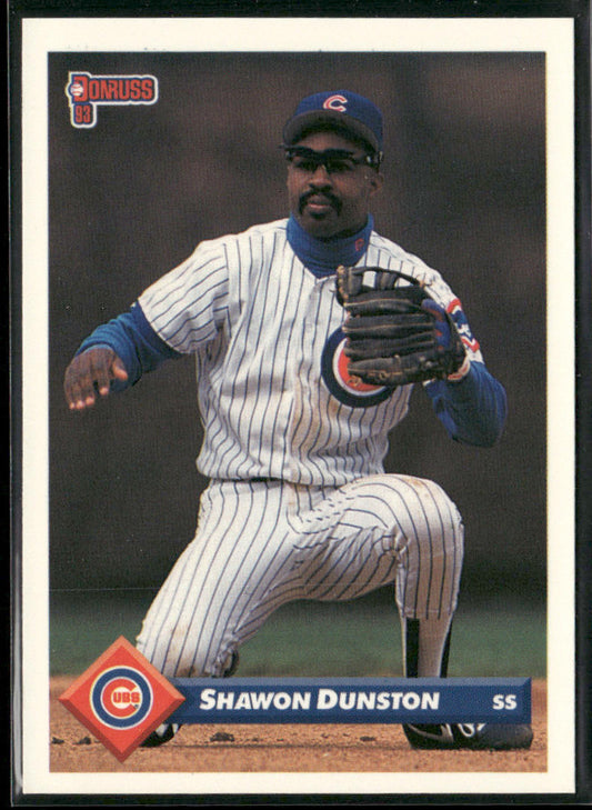 Shawon Dunston 1993 Donruss #268 Chicago Cubs front