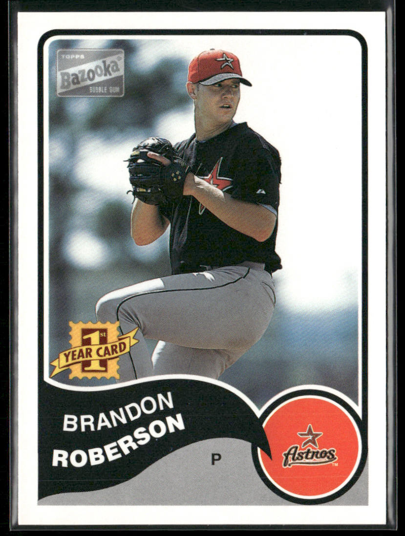 Brandon Roberson 2003 Bazooka #153 RC Houston Astros
