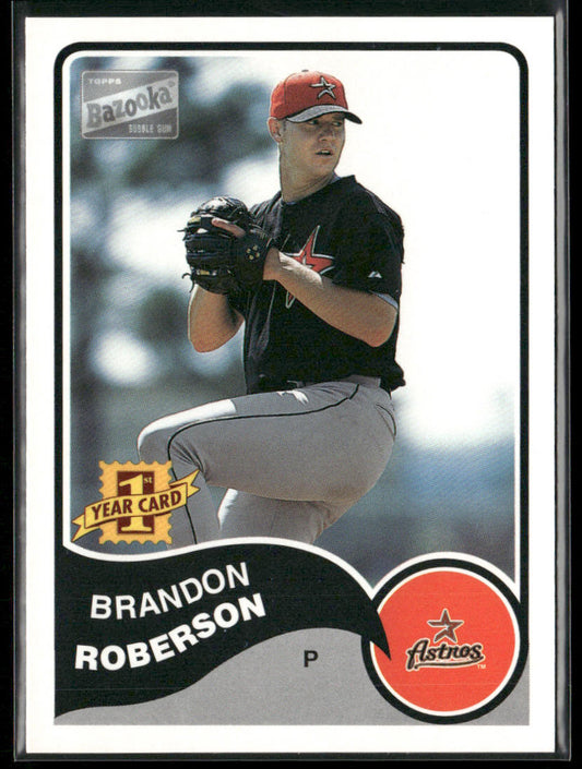 Brandon Roberson 2003 Bazooka #153 RC Houston Astros