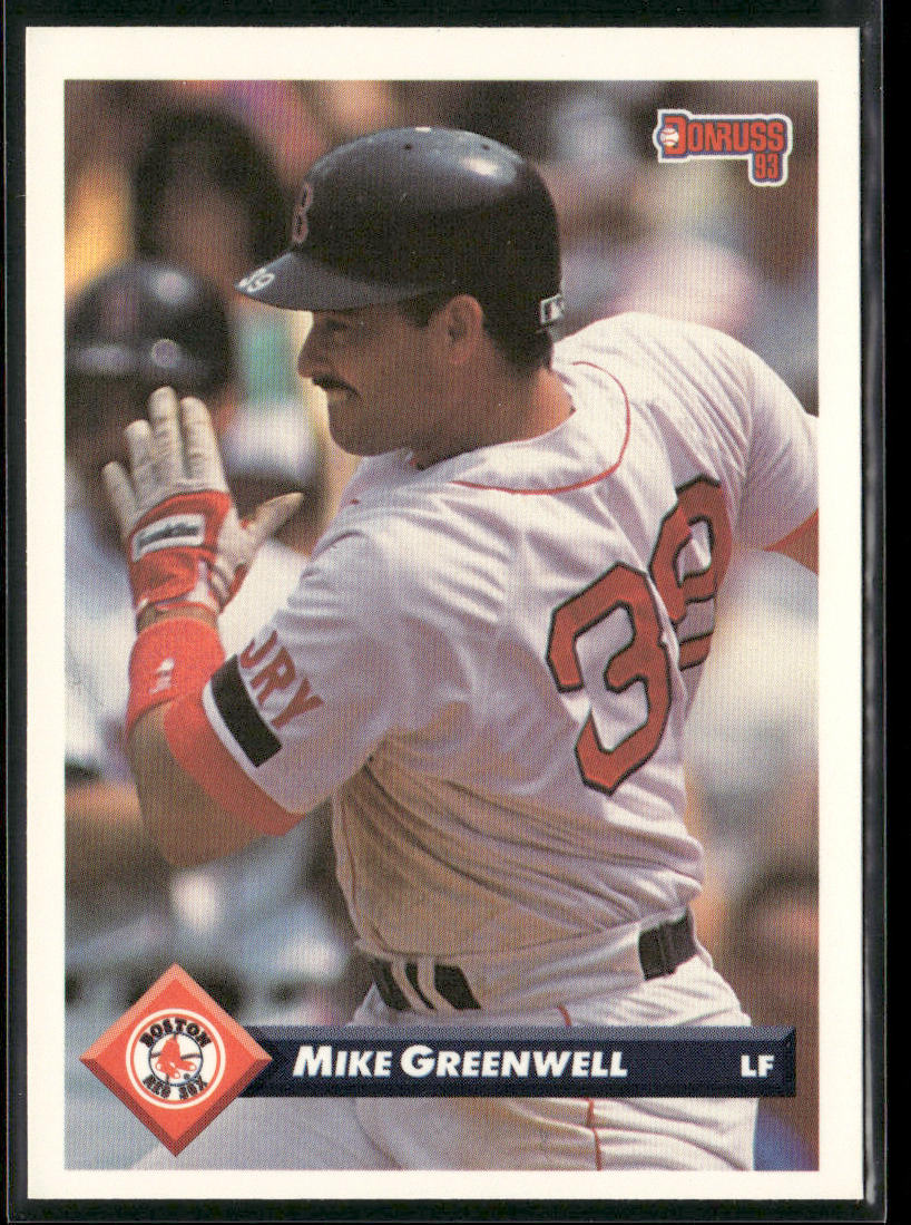 Mike Greenwell 1993 Donruss #223 Boston Red Sox