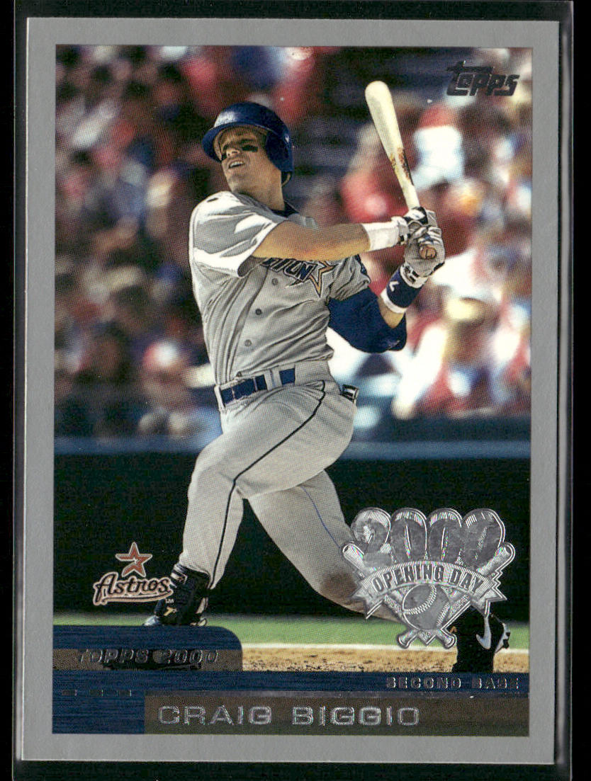 Craig Biggio 2000 Topps Opening Day #114 Houston Astros front