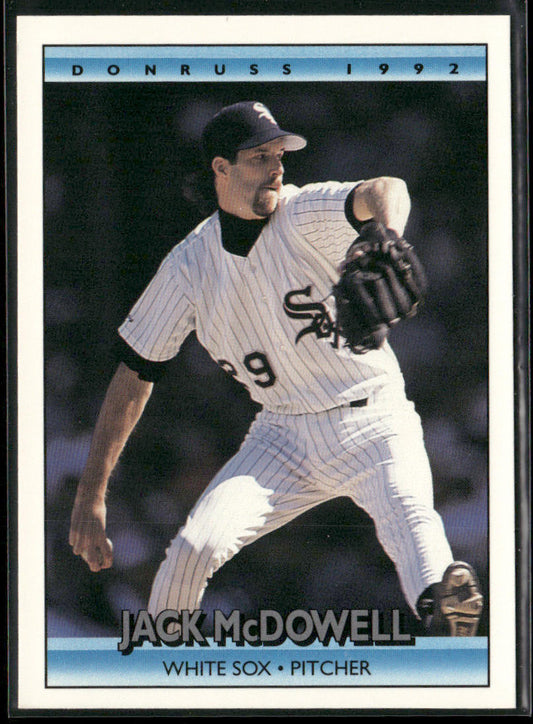 Jack McDowell 1992 Donruss #352 Chicago White Sox front