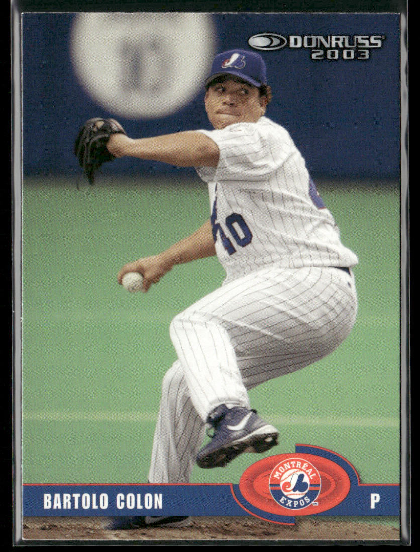 Bartolo Colon 2003 Donruss #328 Montreal Expos