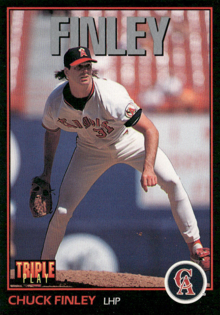 Chuck Finley 1993 Triple Play #169 California Angels