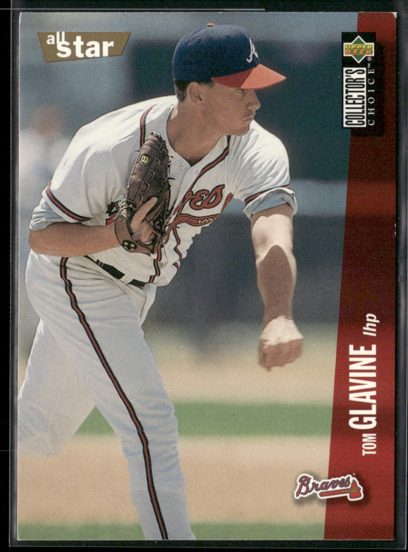 Tom Glavine 1996 Collector's Choice #455 Atlanta Braves