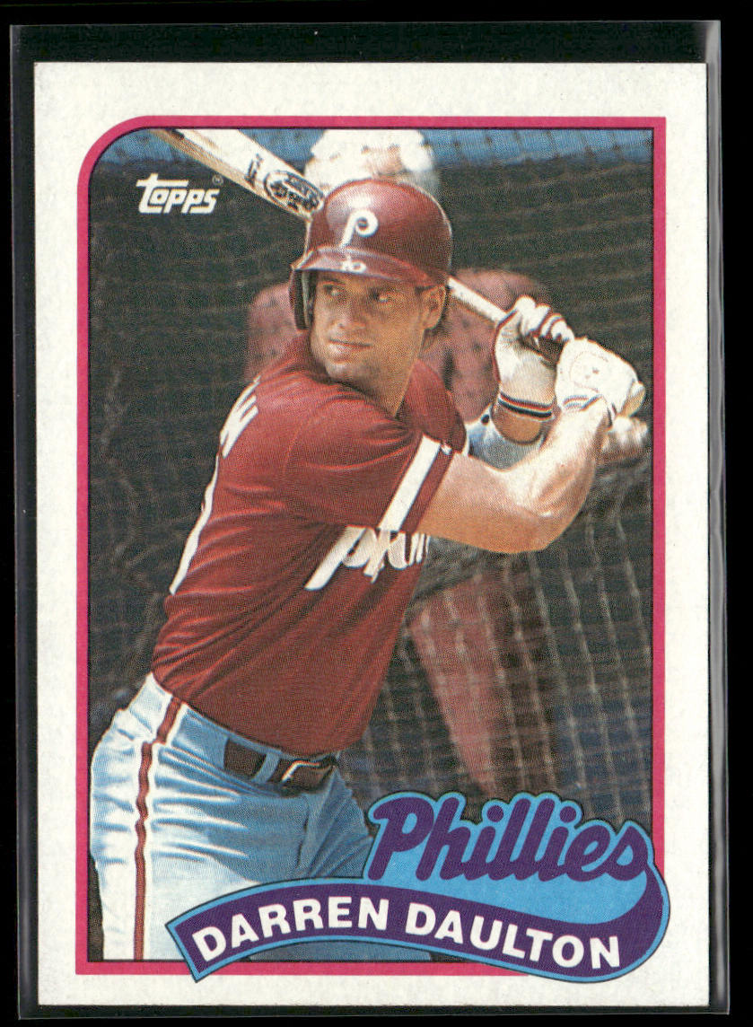Darren Daulton 1989 Topps #187 Philadelphia Phillies