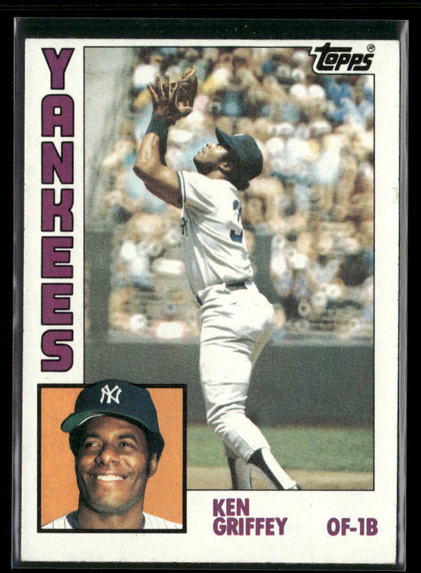 Ken Griffey 1984 Topps #770 New York Yankees front