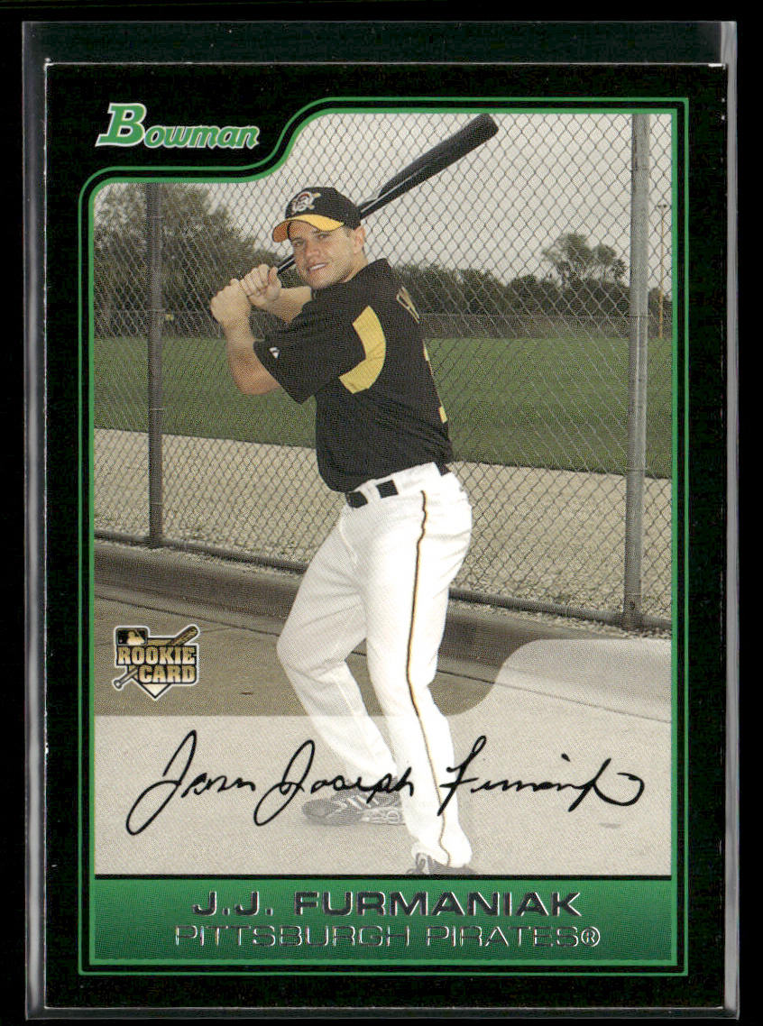 J.J. Furmaniak 2006 Bowman #217 RC Pittsburgh Pirates