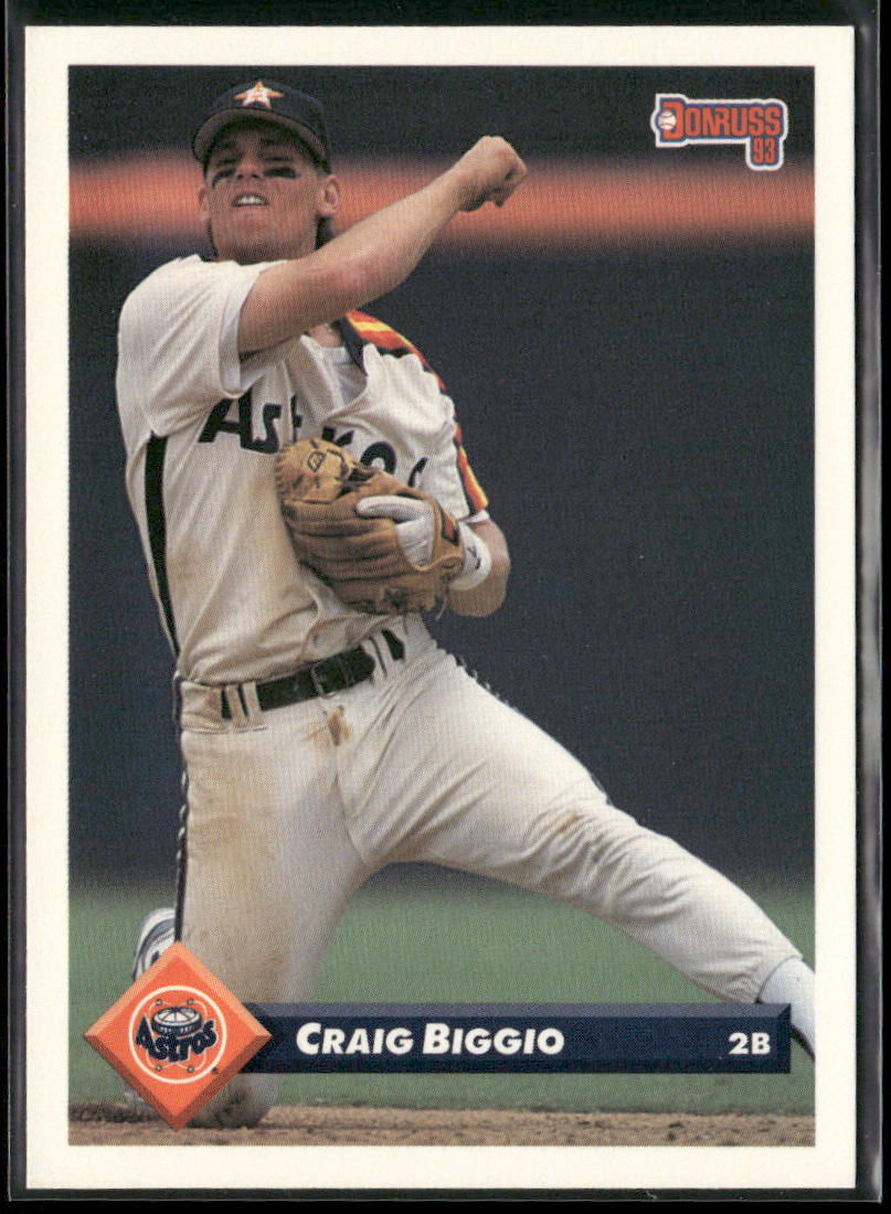 Craig Biggio 1993 Donruss #84 Houston Astros front