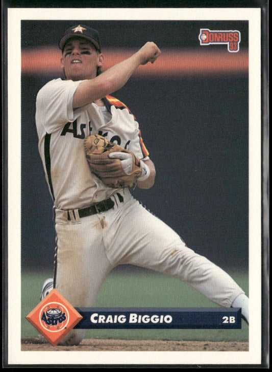 Craig Biggio 1993 Donruss #84 Houston Astros front
